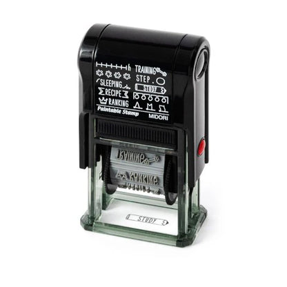 MIDORI Paintable Rotating Stamps