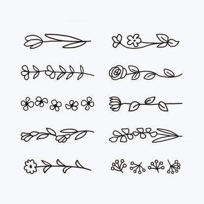 MIDORI Paintable Rotating Stamps