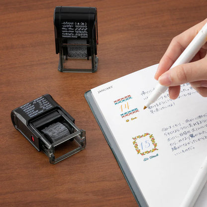 MIDORI Paintable Rotating Stamps