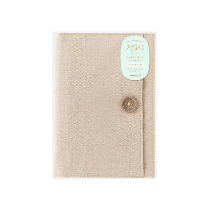 Midori Yuru Log Notebook B6 Cover (PVC & Cloth)