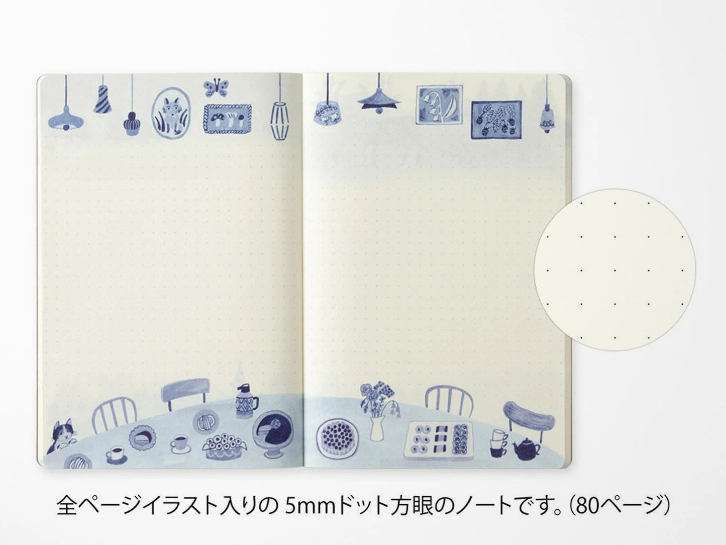 Midori Yuru Log Notebook B6