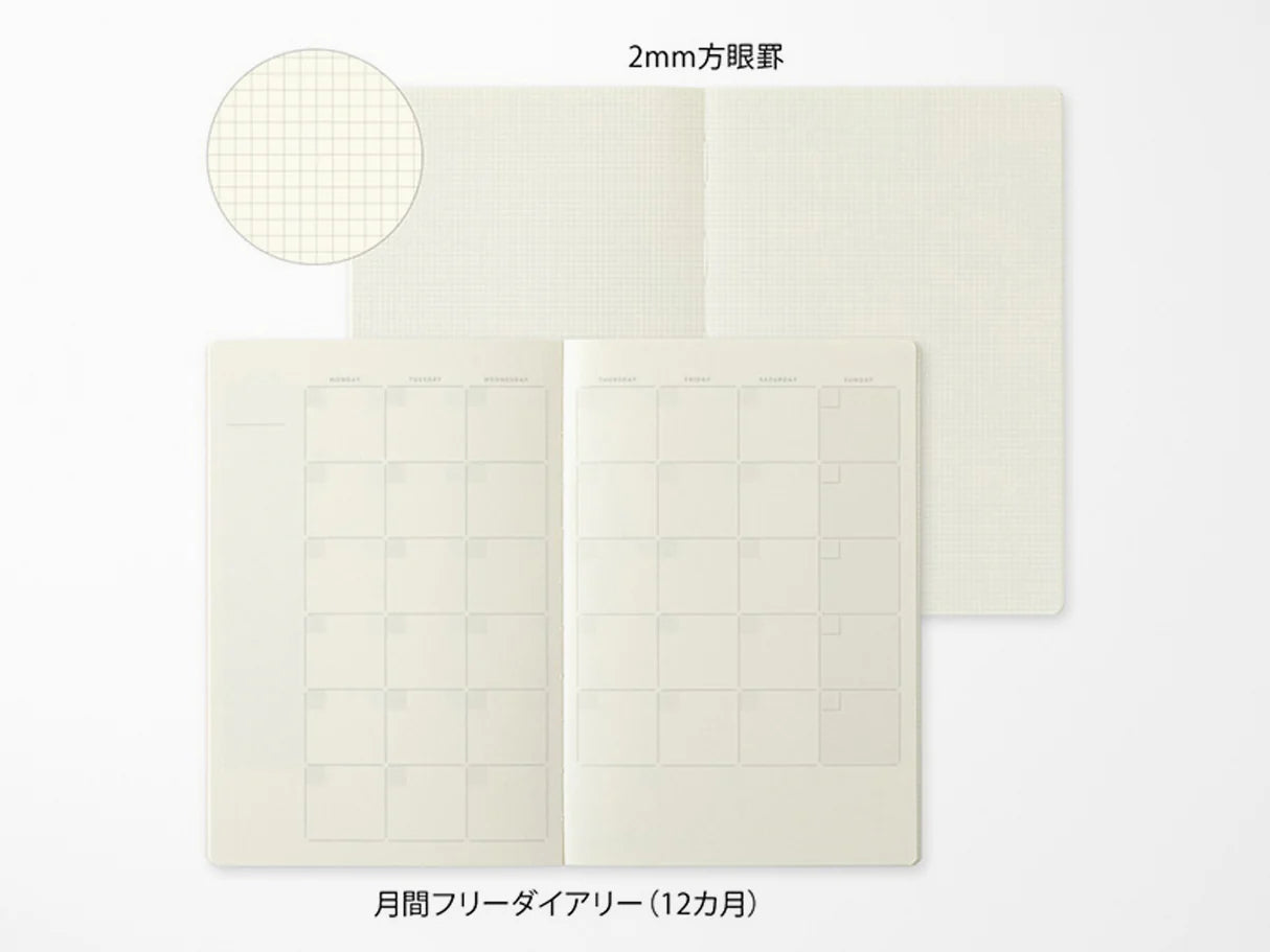 Midori Yuru Log Notebook B6