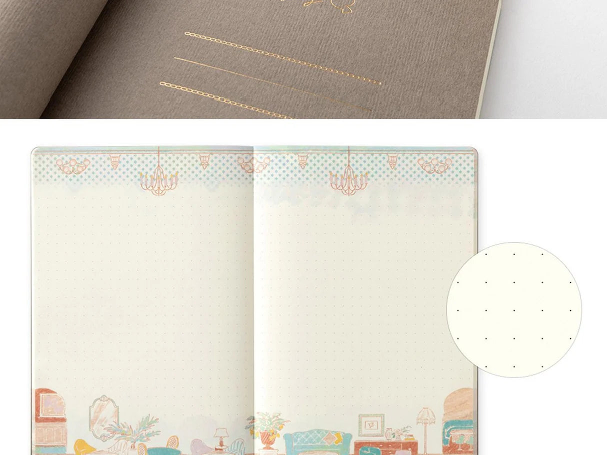 Midori Yuru Log Notebook B6