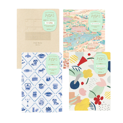Midori Yuru Log Notebook B6