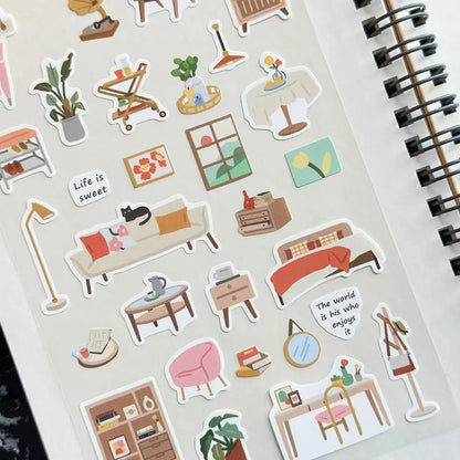 Mint Journal Studio Hand Drawn Life Sticker Sheet