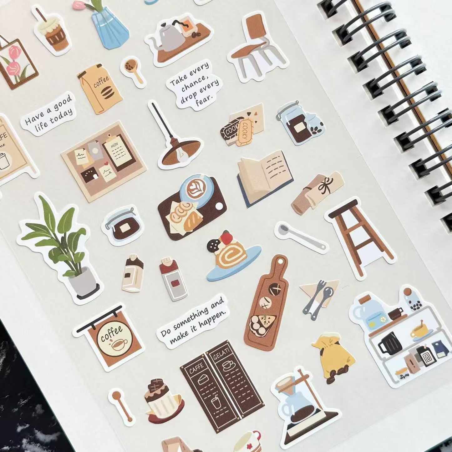 Mint Journal Studio Hand Drawn Life Sticker Sheet