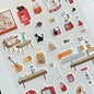 Mint Journal Studio Adhesive Hand-Drawn Sticker Sheets