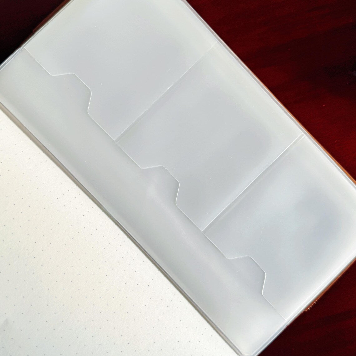 Mint Journal Studio Frosted PVC Zipper Pouch Insert