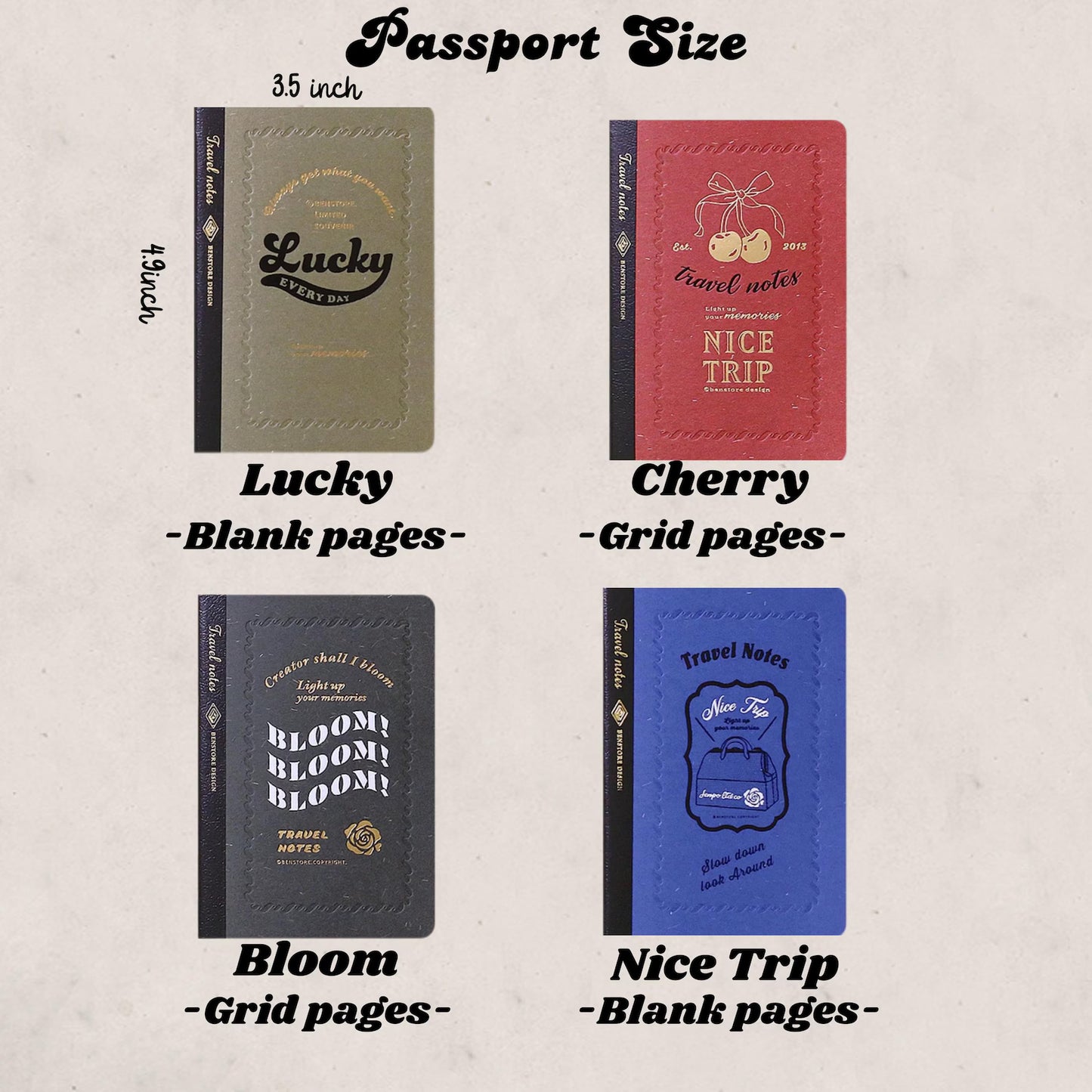 Mint Journal Studio Traveler’s Notebook Inserts [2026 Series]