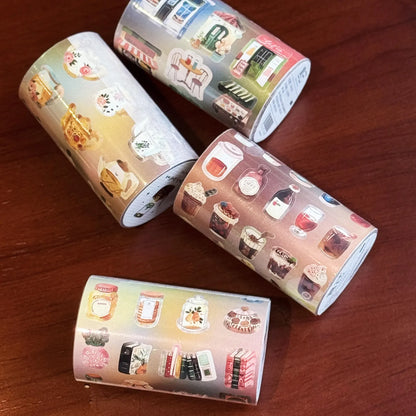 Mint Journal Studio Vintage Hand Drawn Sticker Roll