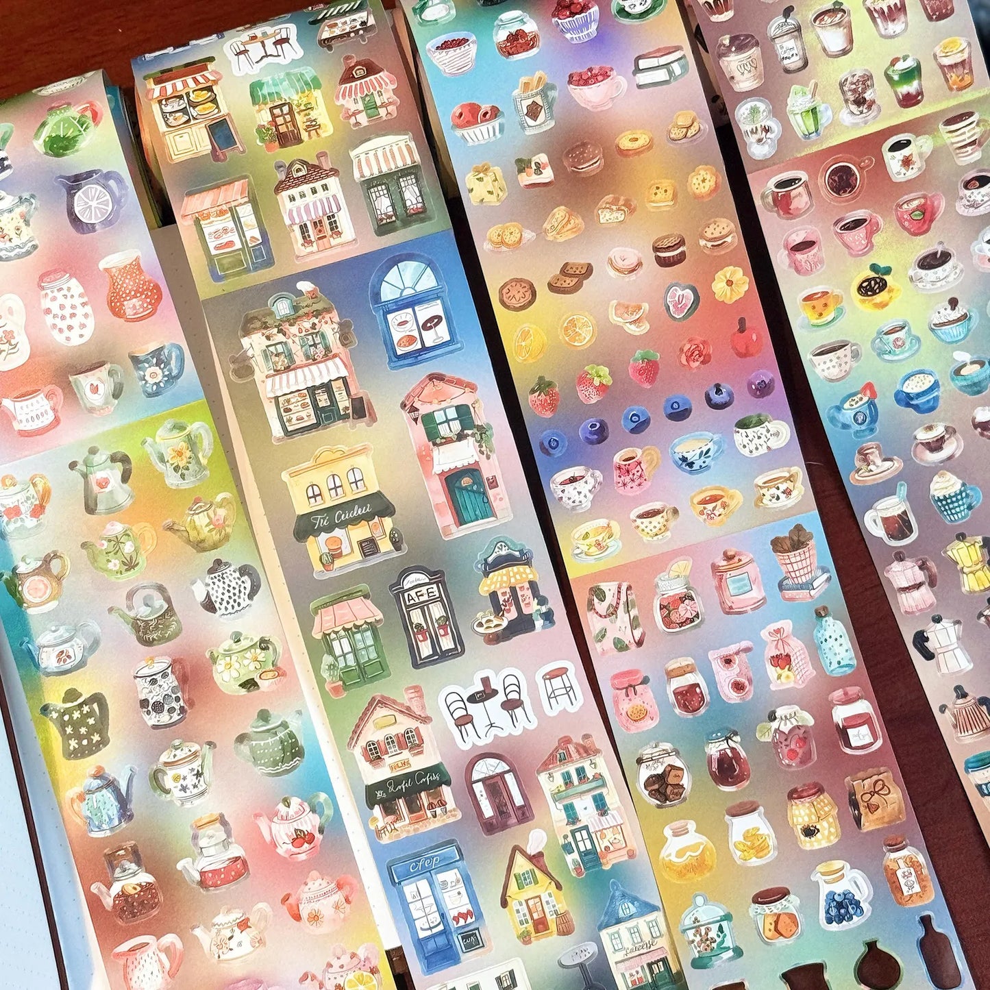 Mint Journal Studio Vintage Hand Drawn Sticker Roll