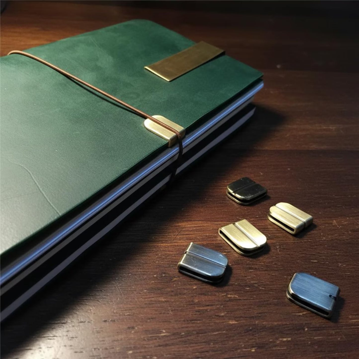 Traveler’s Notebook Vintage Brass Metal Edge Protector [ 2 PCS / Set]