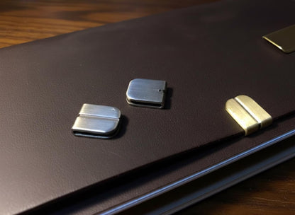Traveler’s Notebook Vintage Brass Metal Edge Protector [ 2 PCS / Set]