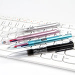 Uni-ball Style Fit (UE3H-208) 3-Color Barrel Multi Pen with Clip