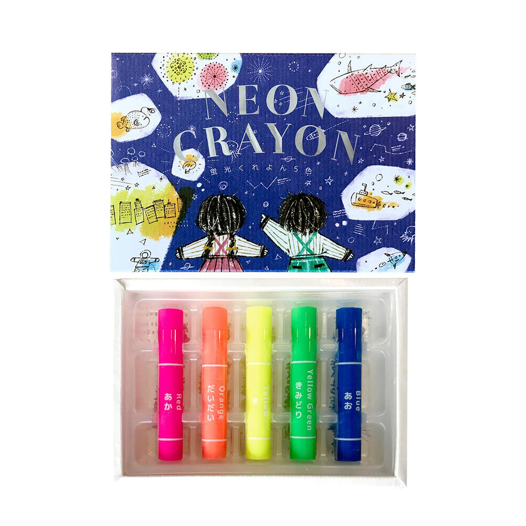 Kokuyo NEON Crayons