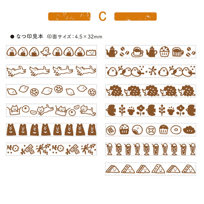 Shachihata Rotating Decoration Stamp Regular