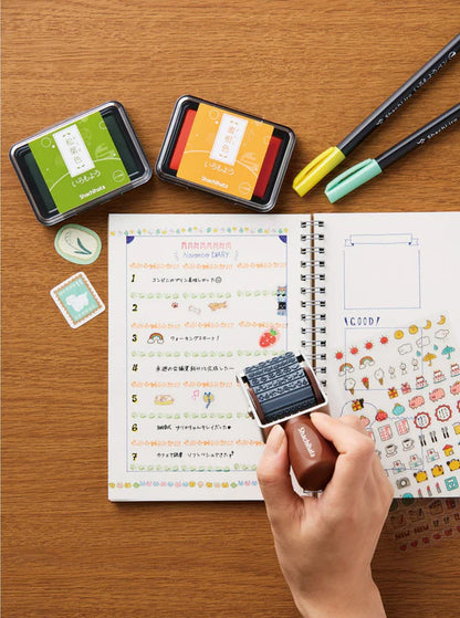 Shachihata Rotating Decoration Stamp Regular