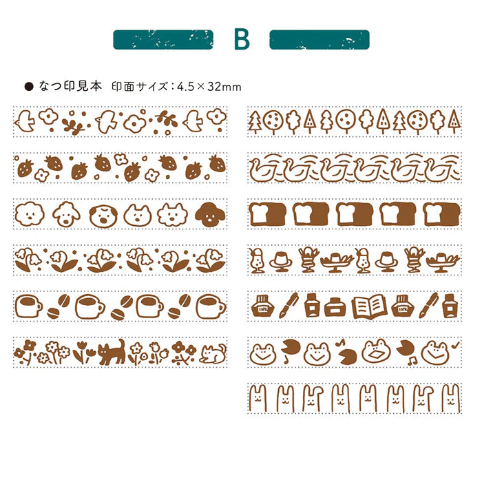 Shachihata Rotating Decoration Stamp Regular