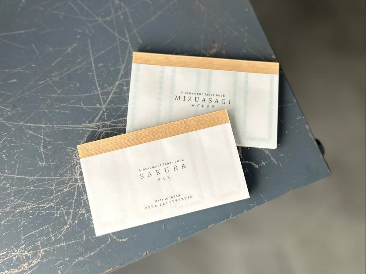 OEDA Letterpress 4 Ornament Label Book
