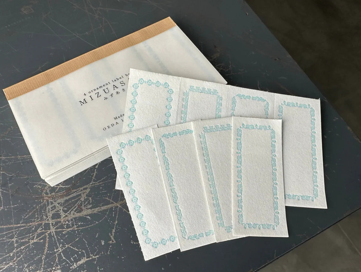OEDA Letterpress 4 Ornament Label Book