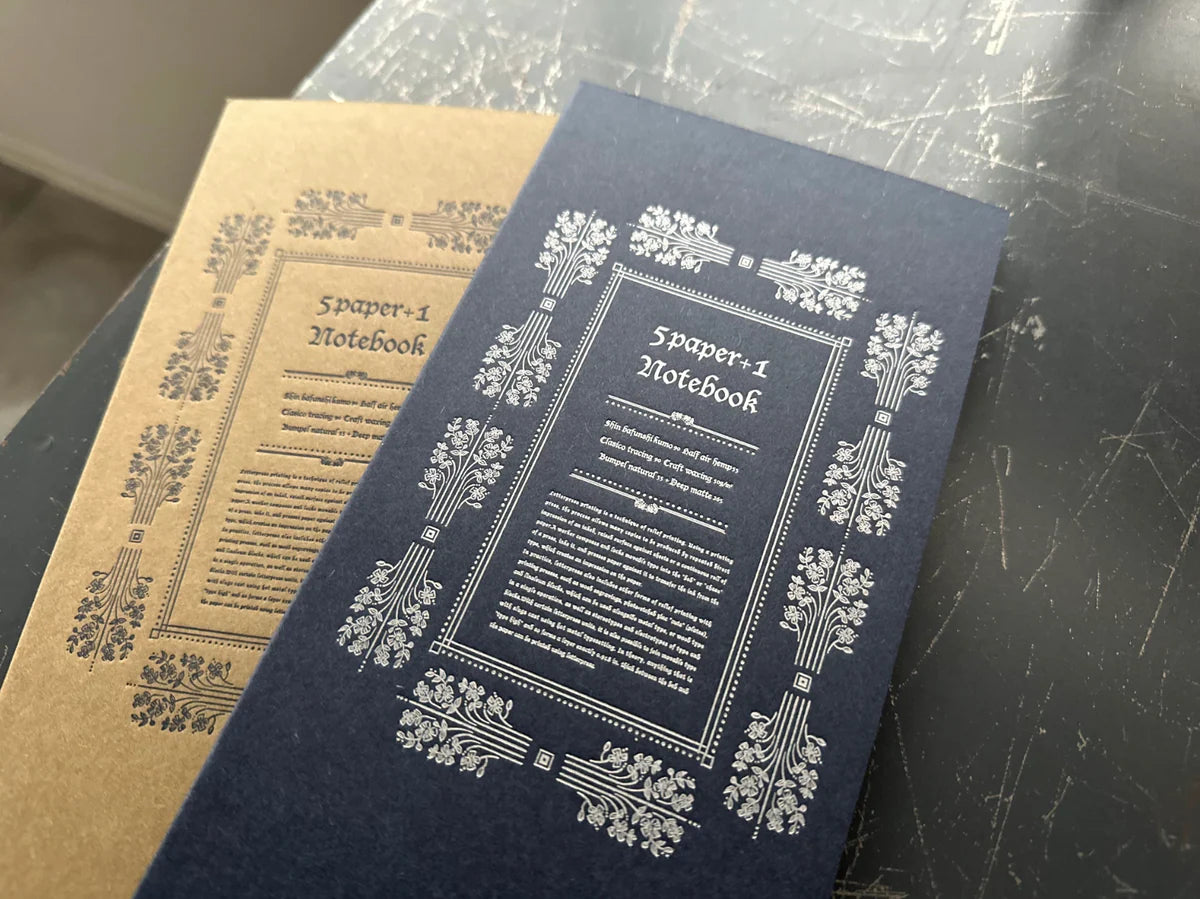 OEDA Letterpress Five Paper Notebook