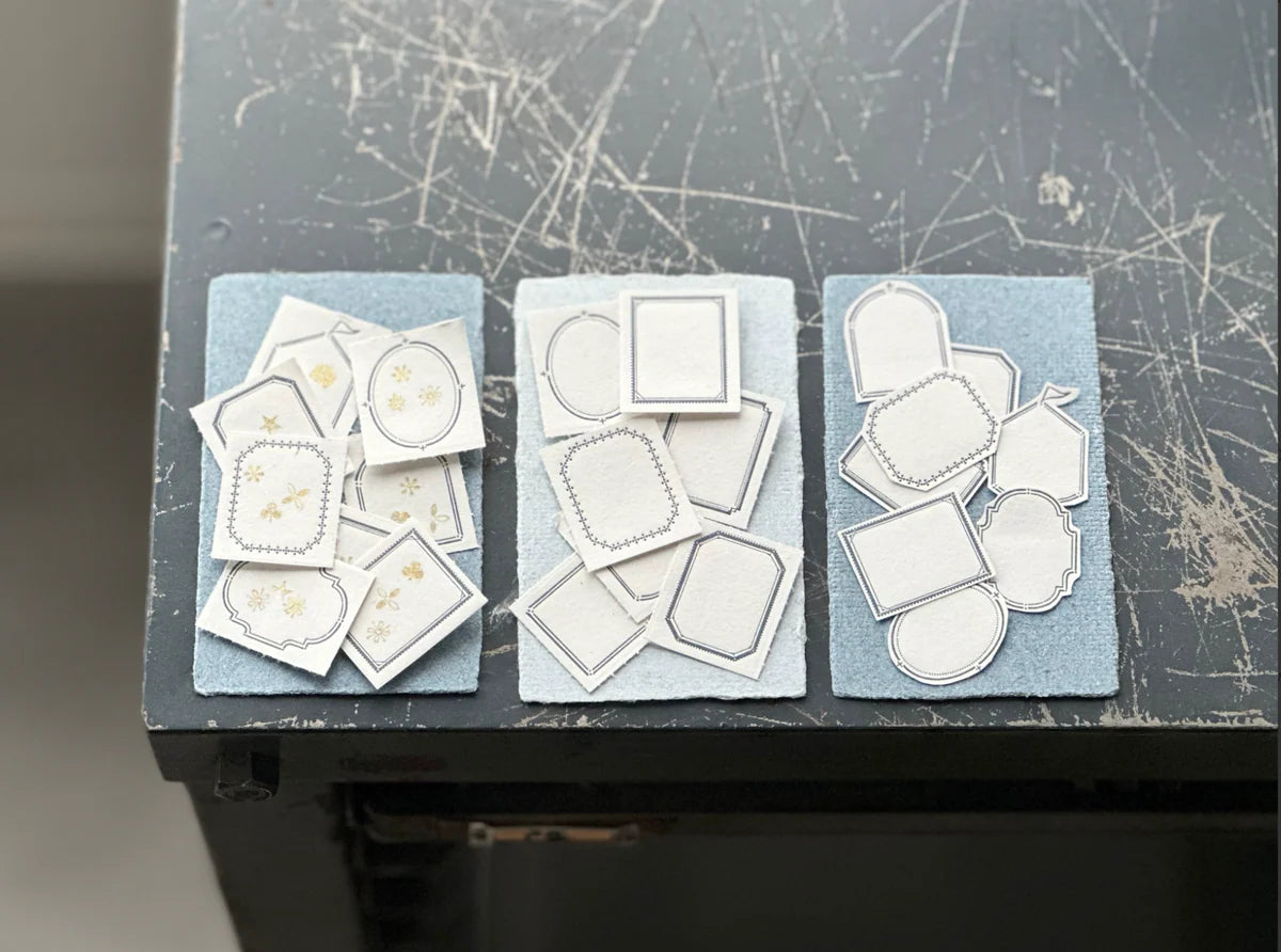 OEDA Letterpress 8 Shape Label Book