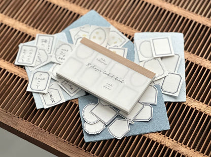 OEDA Letterpress 8 Shape Label Book
