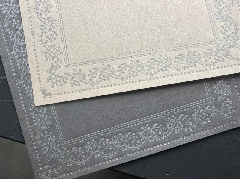 OEDA Letterpress Origami Letter