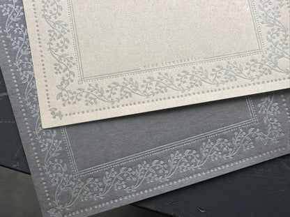 OEDA Letterpress Origami Letter