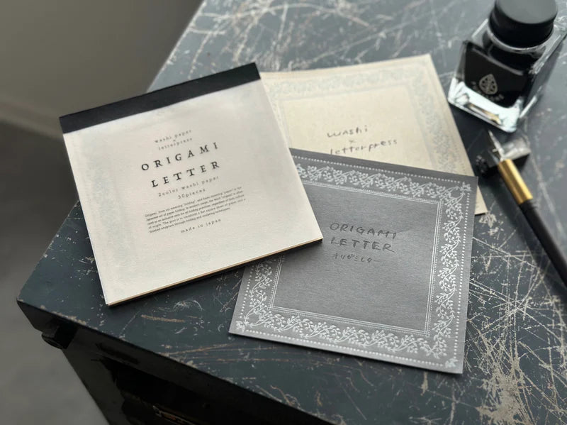 OEDA Letterpress Origami Letter
