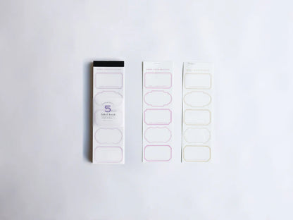 OEDA Letterpress 5 Frame Label Book