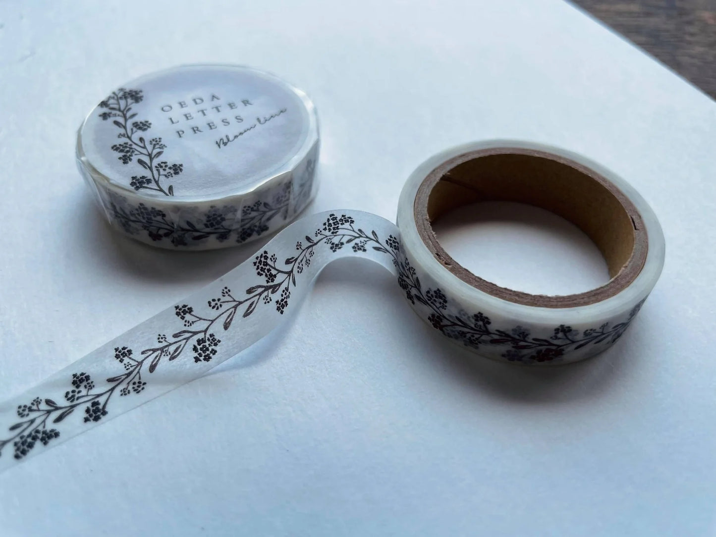 OEDA Letterpress Masking Tape Bloom Line (10mm x 5m)