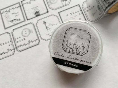 OEDA Letterpress Masking Tape 20mm x 5m