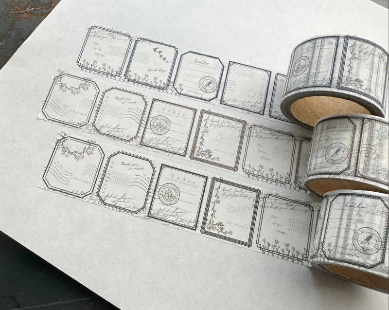 OEDA Letterpress Masking Tape Mellow and 10th Anniversary (25mm x 5m)