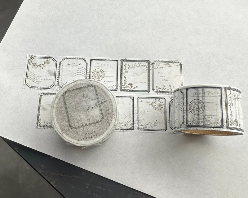 OEDA Letterpress Masking Tape Mellow and 10th Anniversary (25mm x 5m)