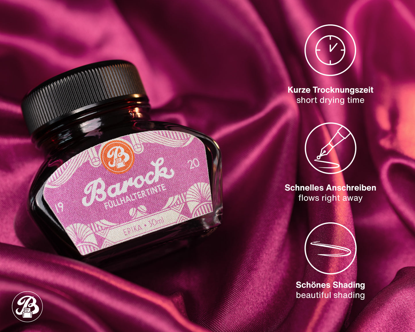 Octopus Fluids Barock 1920 Fountain Pen Ink [30ml]