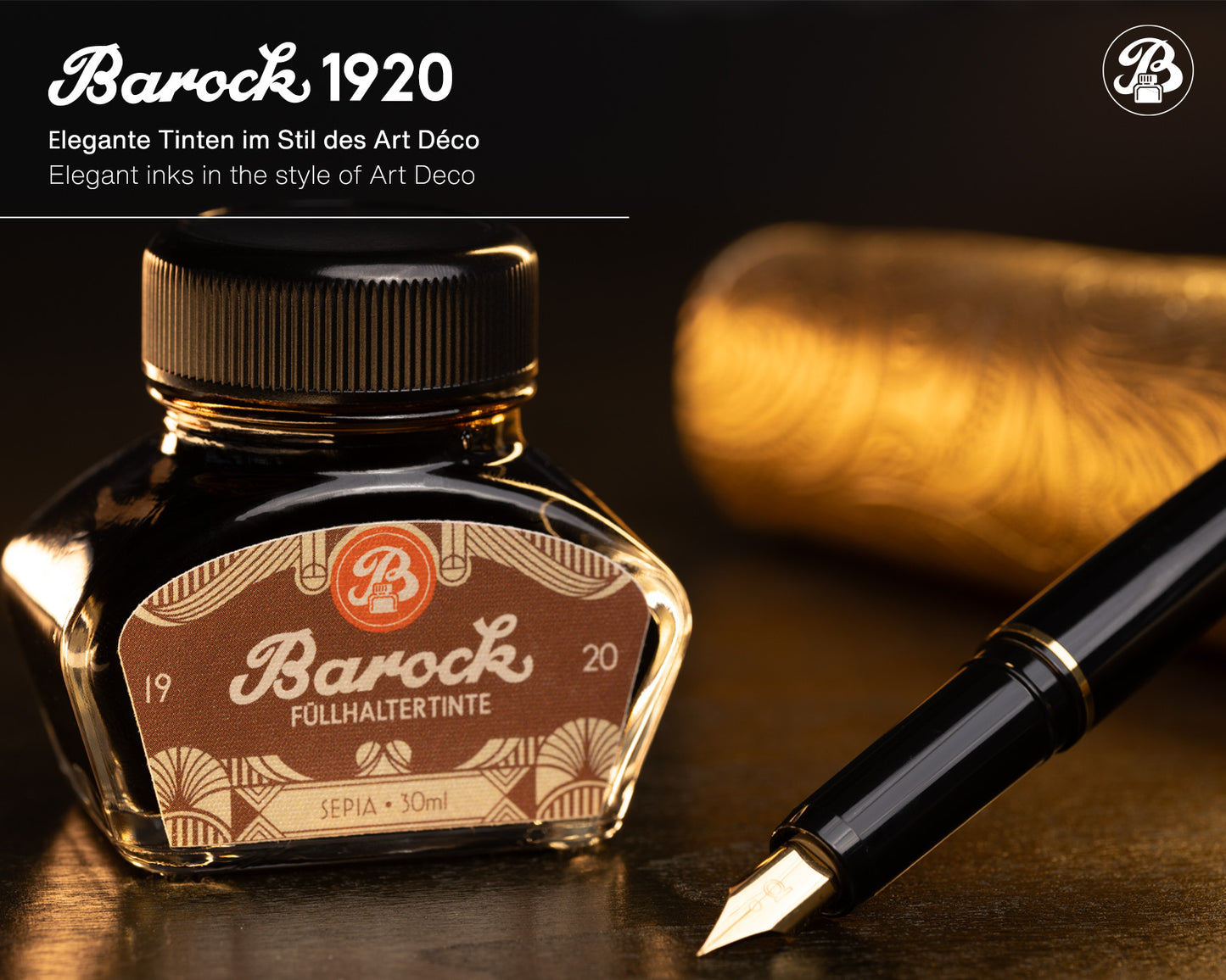 Octopus Fluids Barock 1920 Fountain Pen Ink [30ml]