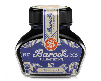 Octopus Fluids Barock Fountain Pen Ink [30ml] Limited Edition Blau 2025