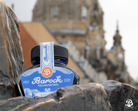 Octopus Fluids Barock Fountain Pen Ink [30ml] Limited Edition Blau 2025