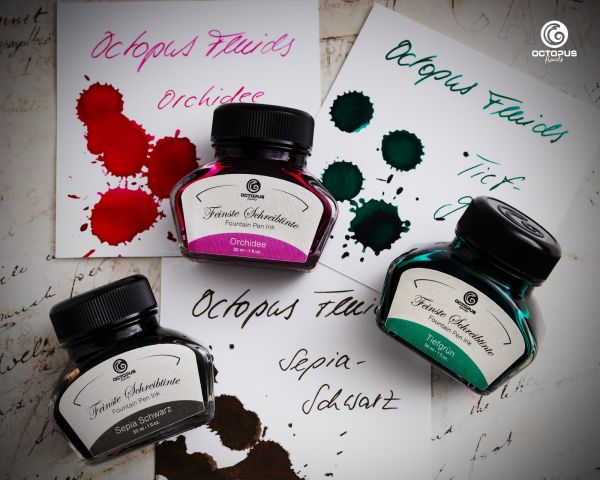 Octopus Fluids Classic Fountain Pen Ink [30ml]