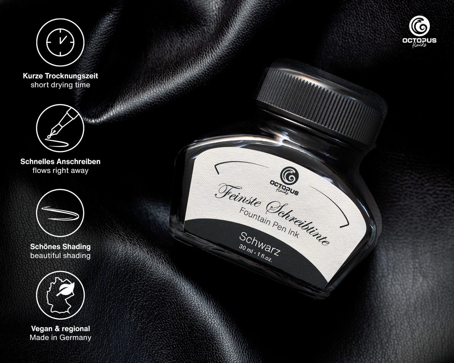 Octopus Fluids Classic Fountain Pen Ink [30ml]