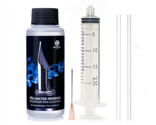 Octopus Fluids Fountain Pen and Ink Cleaner Set [Full Set]