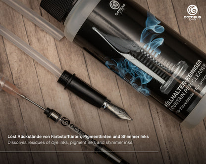 Octopus Fluids Fountain Pen and Ink Cleaner Set [Full Set]