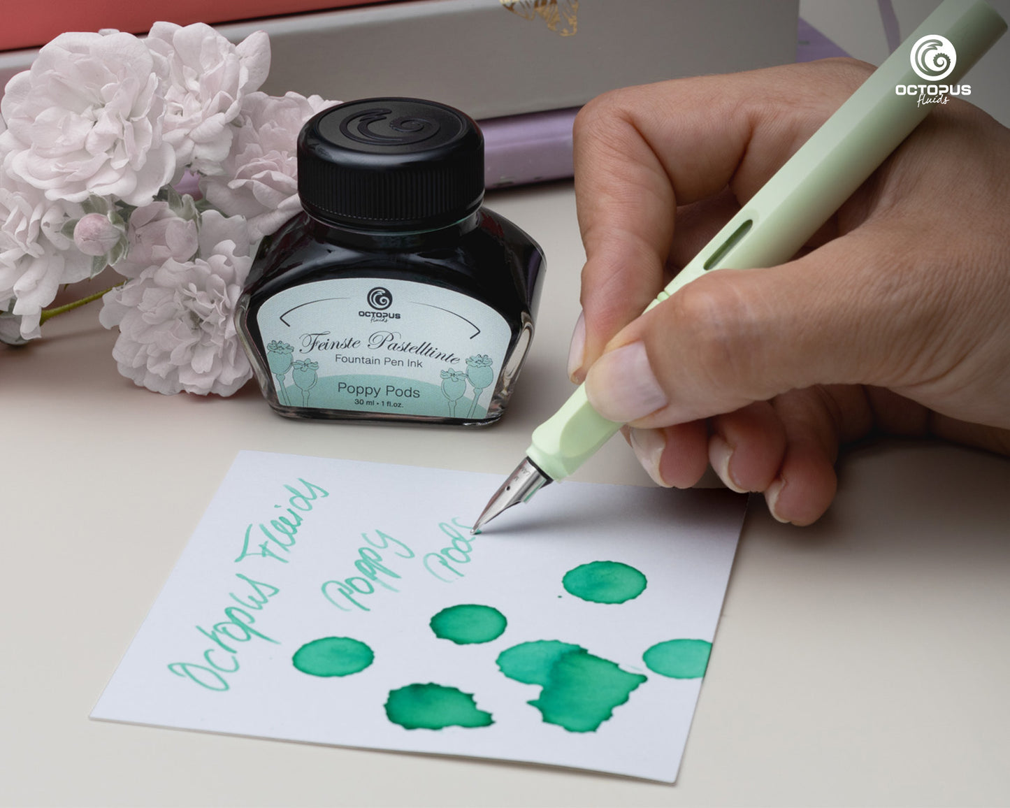 Octopus Fluids Pastel Fountain Pen Ink [30ml]