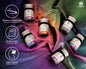 Octopus Fluids Sheen Fountain Pen Ink Set  [6 x 10ml]