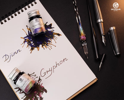Octopus Fluids Sheen Fountain Pen Ink Set  [6 x 10ml]