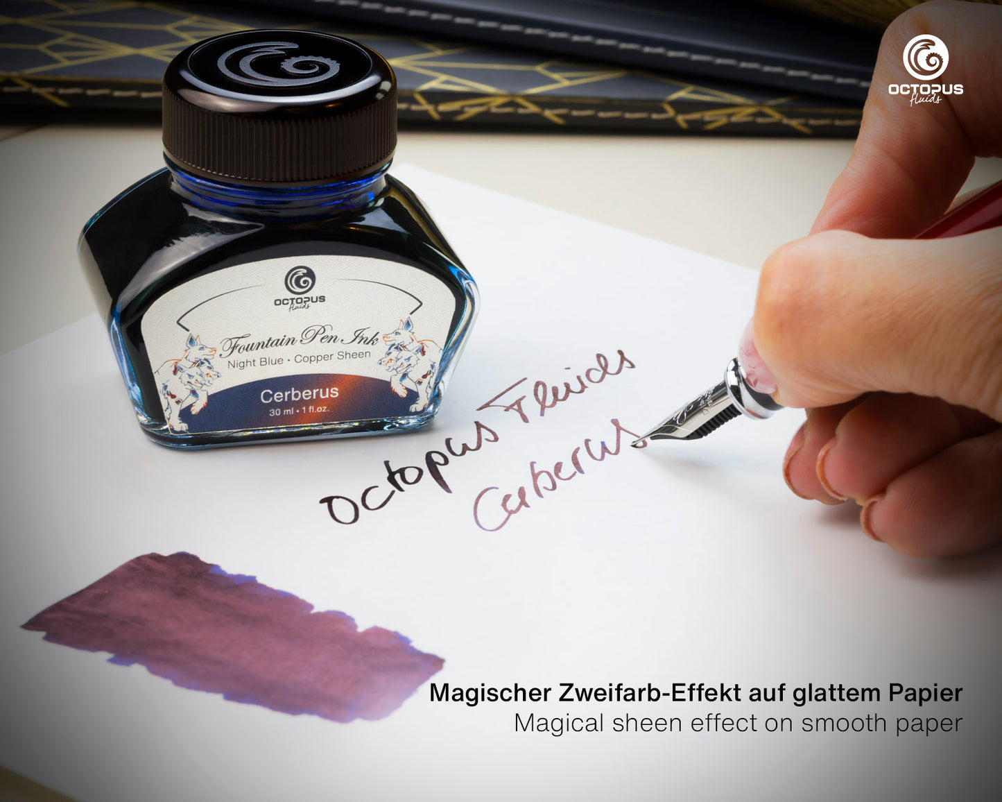 Octopus Fluids Sheen Fountain Pen Ink [30ml]