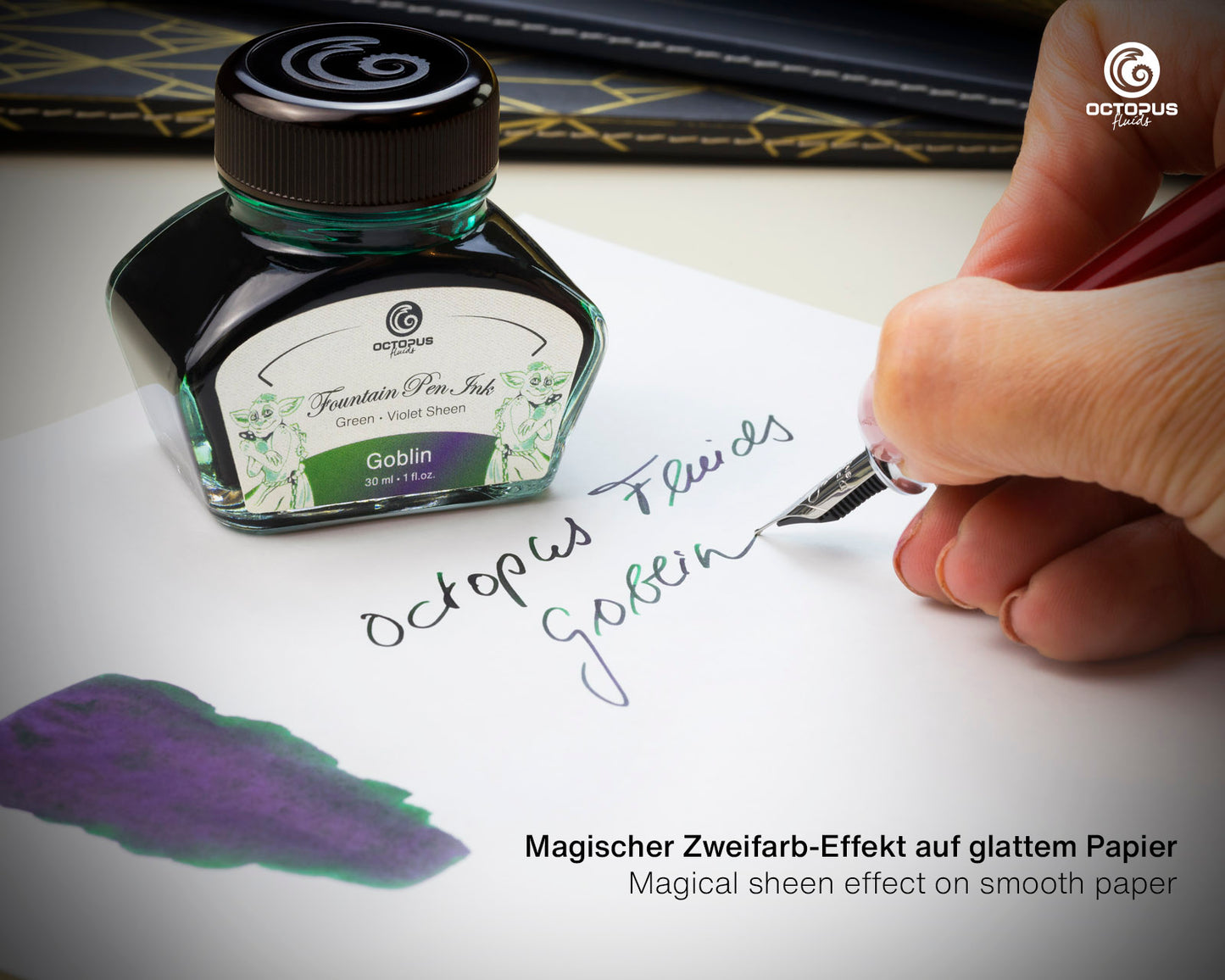 Octopus Fluids Sheen Fountain Pen Ink [30ml]