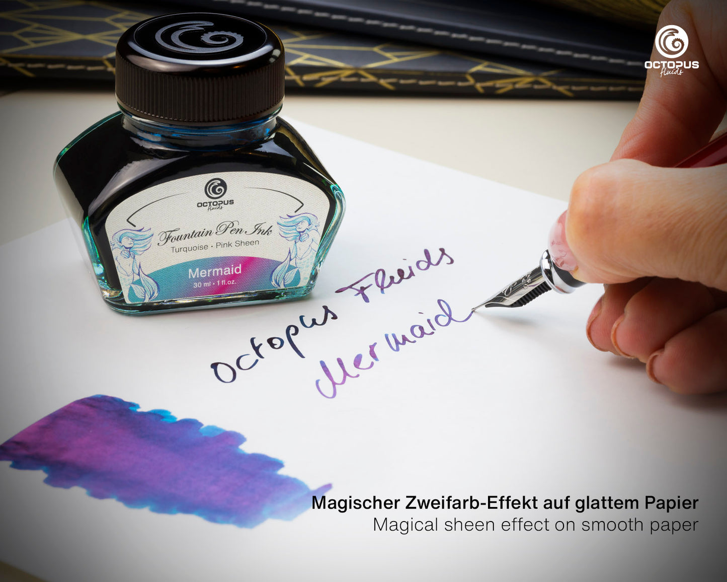 Octopus Fluids Sheen Fountain Pen Ink [30ml]