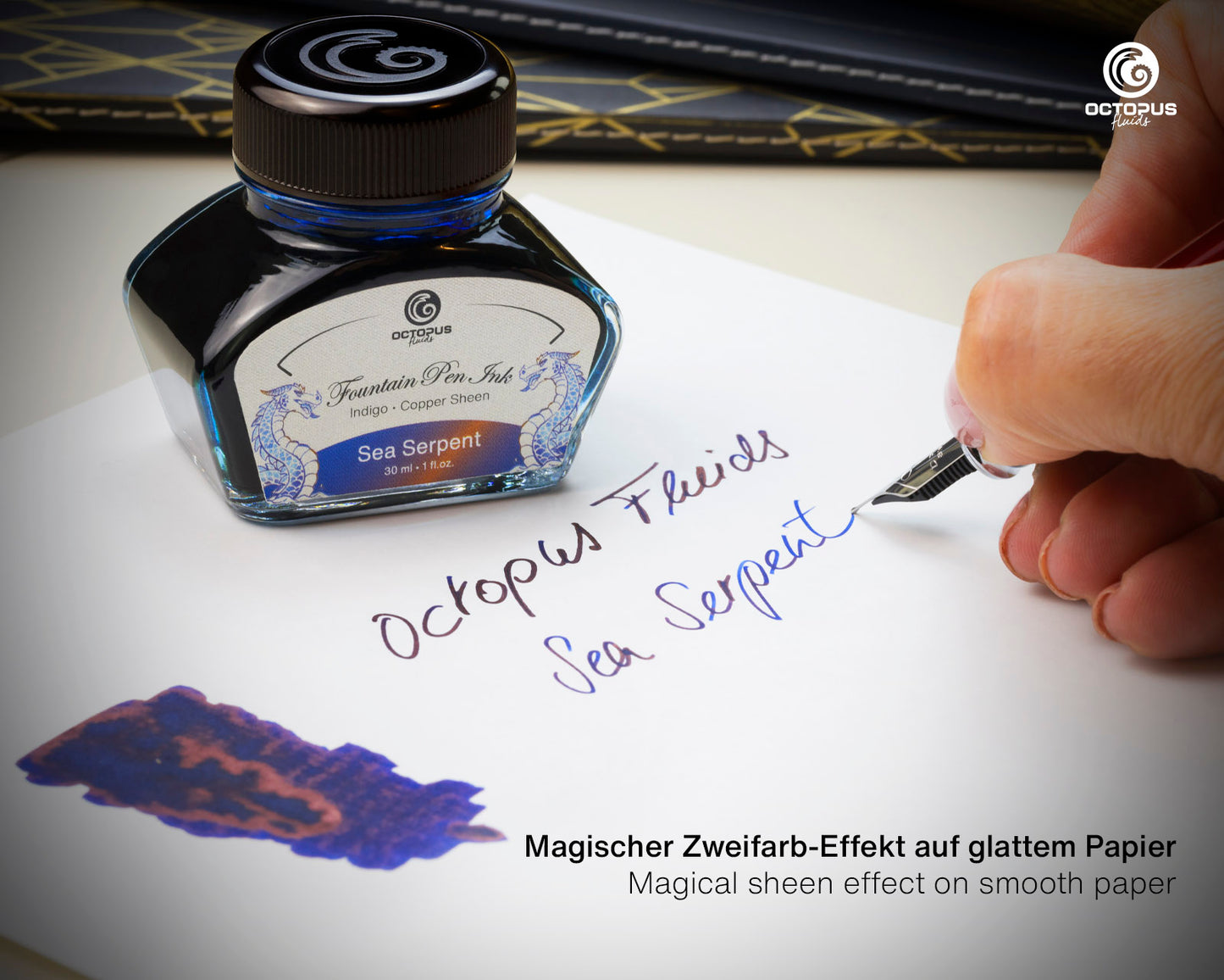 Octopus Fluids Sheen Fountain Pen Ink [30ml]